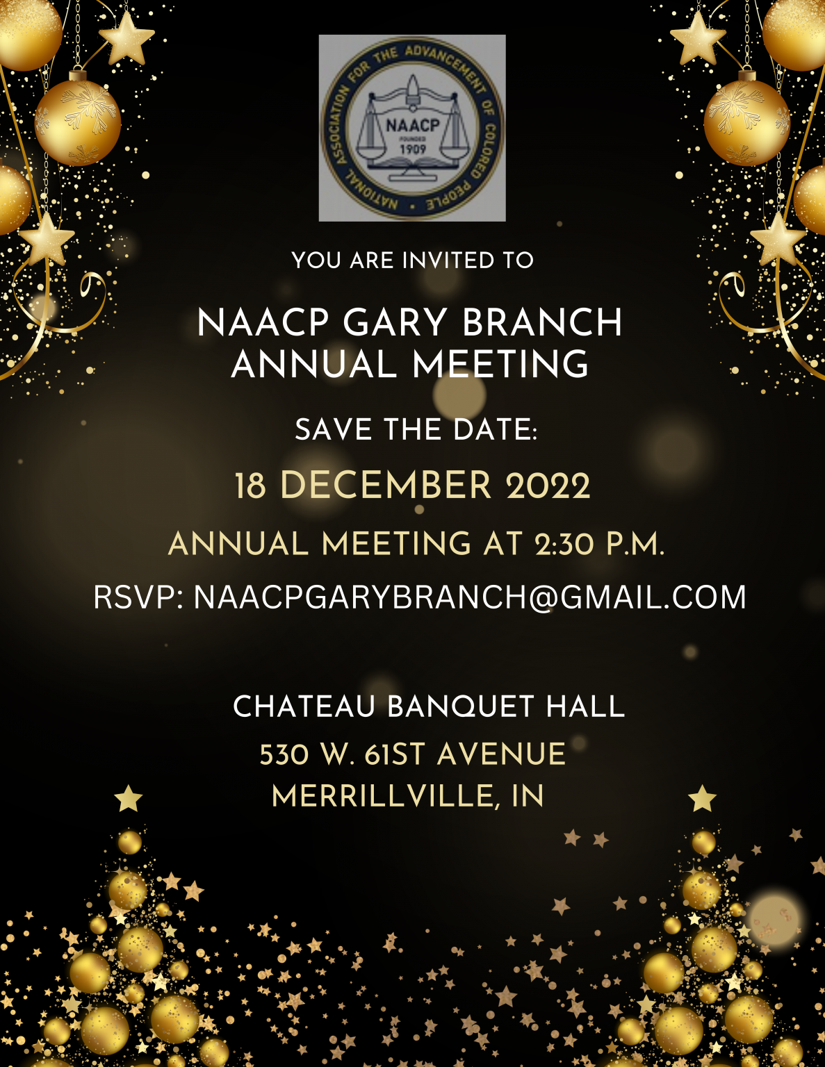Naacp Gary Branch Year End Meeting Naacp Gary Branch 6043
