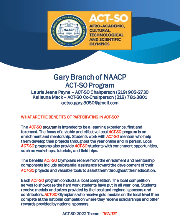 Act So Naacp Gary Branch 6419